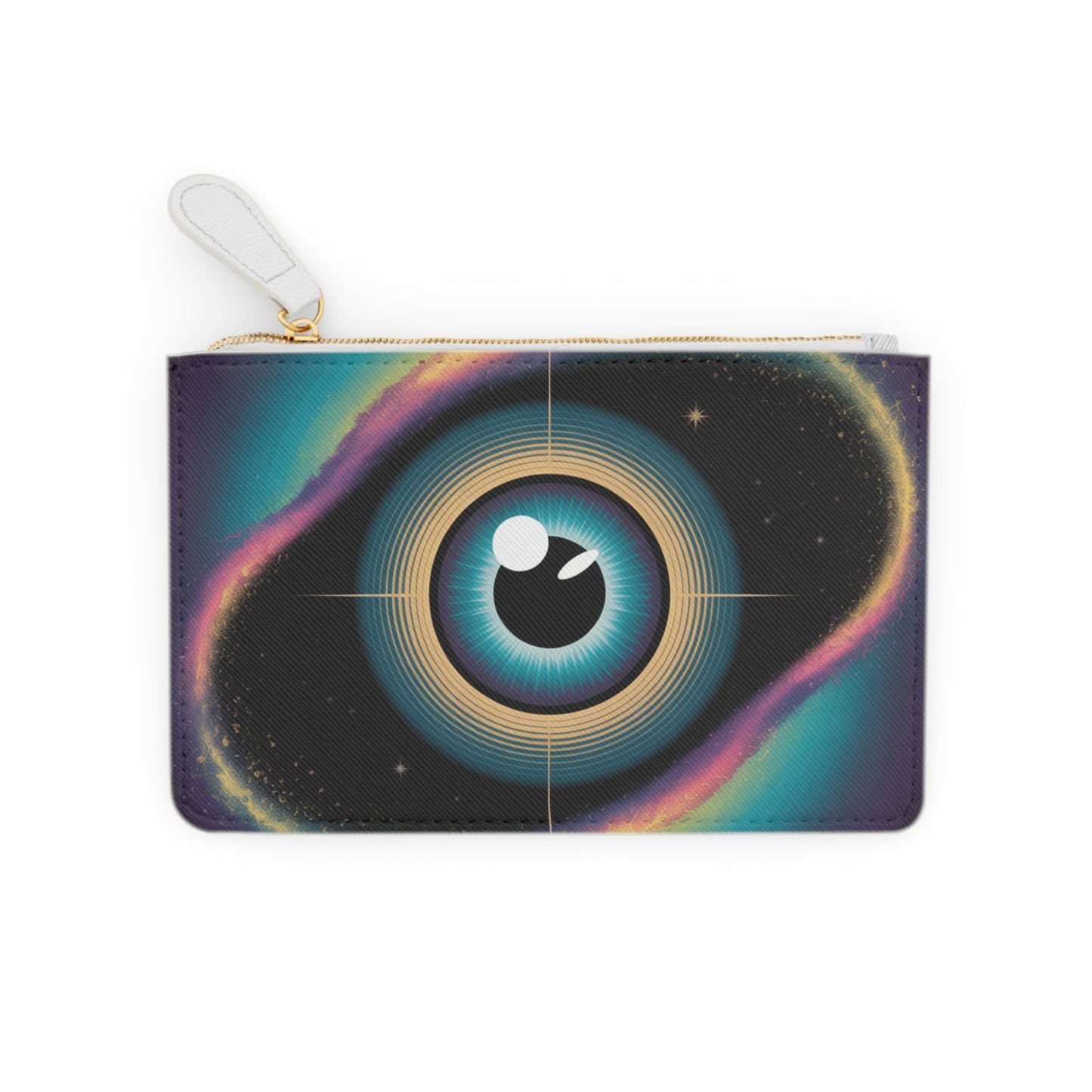 Cosmic Mini Clutch Bag, Galaxy Pouch, Trendy Accessory, Night Out Clutch, Space Lover Gift, Stylish Makeup Organizer