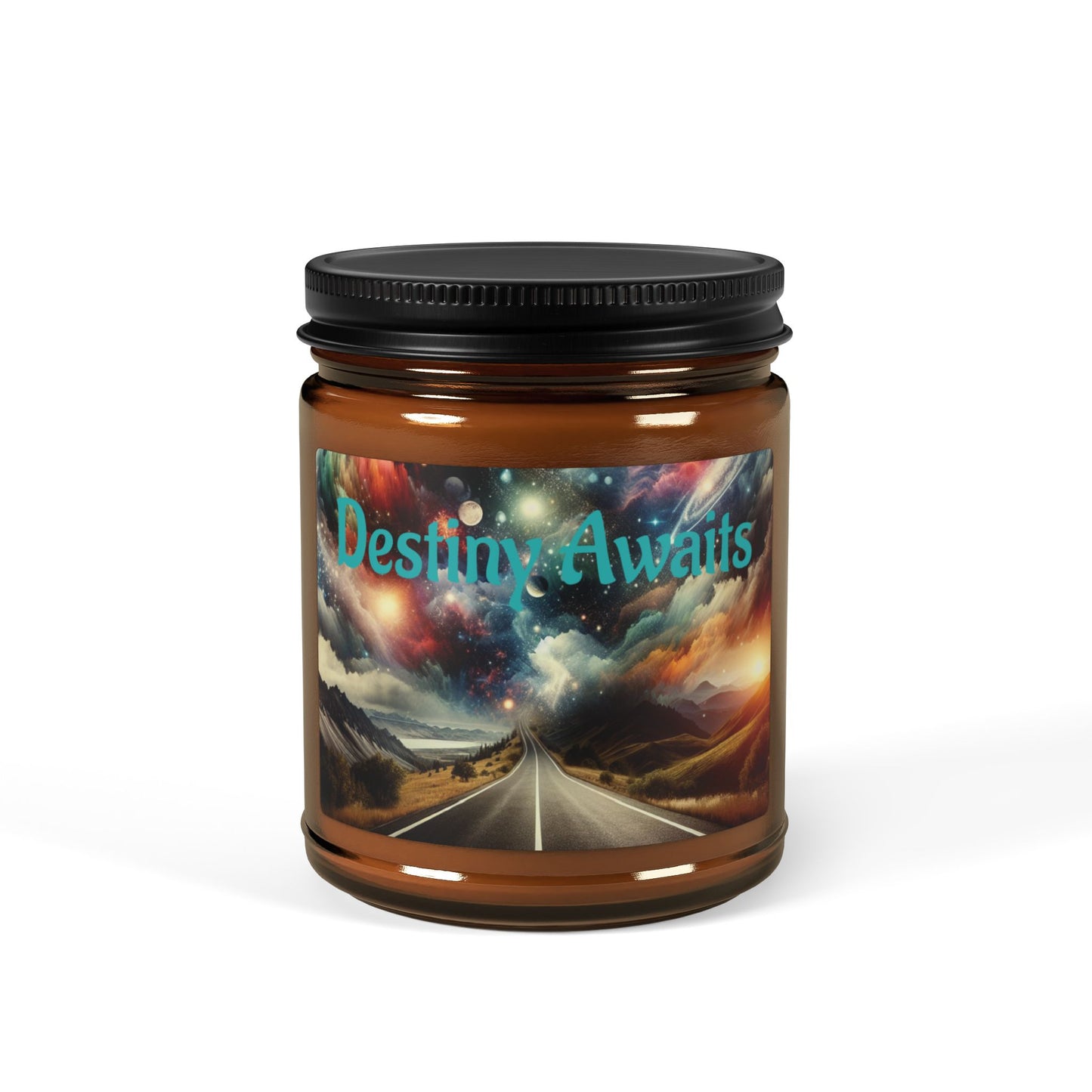 Mystical Night Sky Scented Soy Candle, Aromatherapy Gift, Home Decor, Relaxation, Self-Care, Eco-Friendly