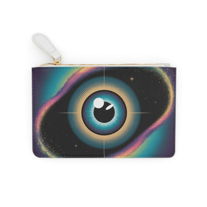 Cosmic Mini Clutch Bag, Galaxy Pouch, Trendy Accessory, Night Out Clutch, Space Lover Gift, Stylish Makeup Organizer
