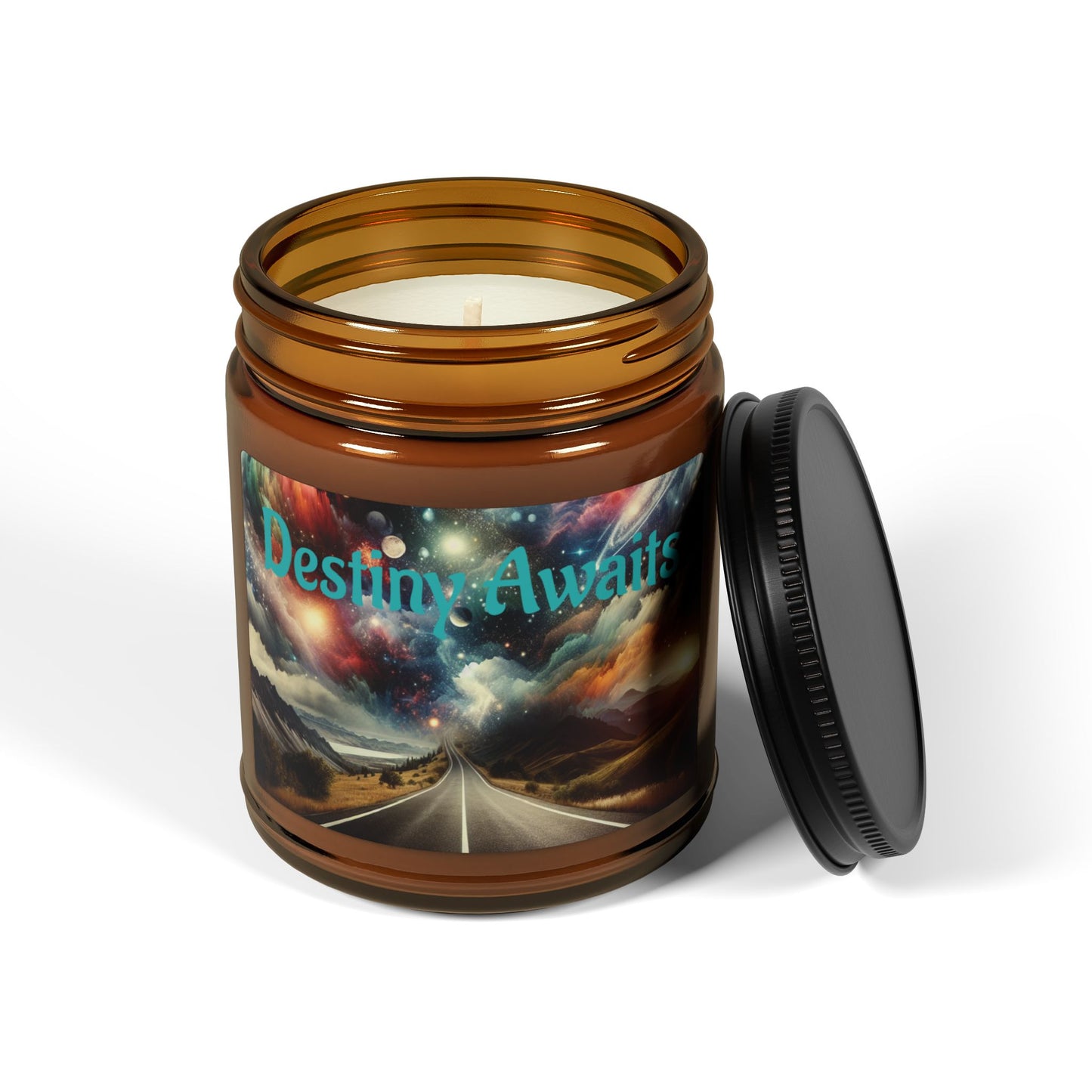 Mystical Night Sky Scented Soy Candle, Aromatherapy Gift, Home Decor, Relaxation, Self-Care, Eco-Friendly