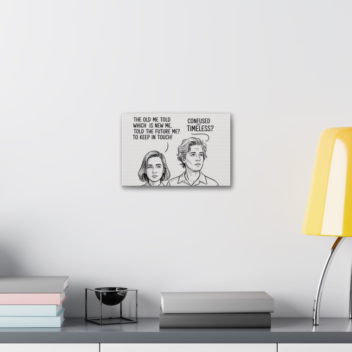 Inspirational Quote Canvas Wall Art, Modern Home Decor, Motivational Artwork, Gift for Her, Unique Wall Hanging