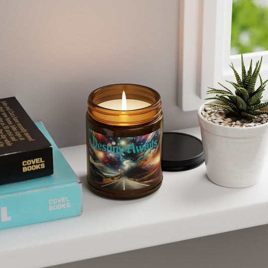 Mystical Night Sky Scented Soy Candle, Aromatherapy Gift, Home Decor, Relaxation, Self-Care, Eco-Friendly