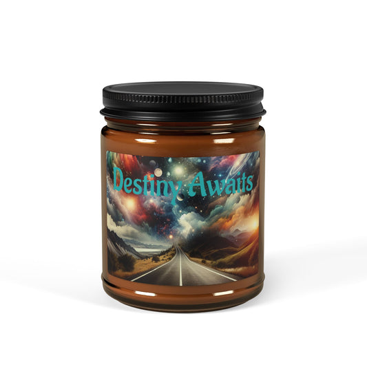 Mystical Night Sky Scented Soy Candle, Aromatherapy Gift, Home Decor, Relaxation, Self-Care, Eco-Friendly