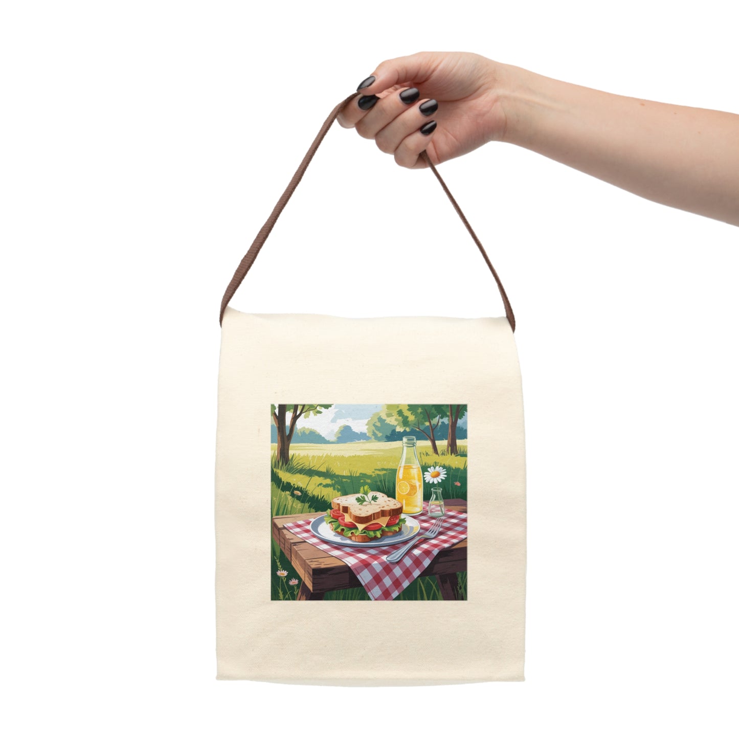 Picnic-Themed Canvas Lunch Bag, Eco-Friendly Food Carrier, Stylish Meal Prep Addition, Perfect for Outdoor Gatherings, Ideal Gift for [...]